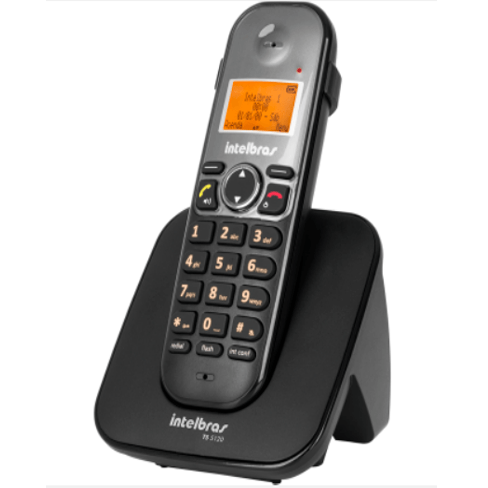 Telefone Sem Fio Ts5120 Preto Intelbras CasaShow Armario Ropa Camping Decathlon ~ Telefone Sem Fio Ts5120 Preto Intelbras CasaShow