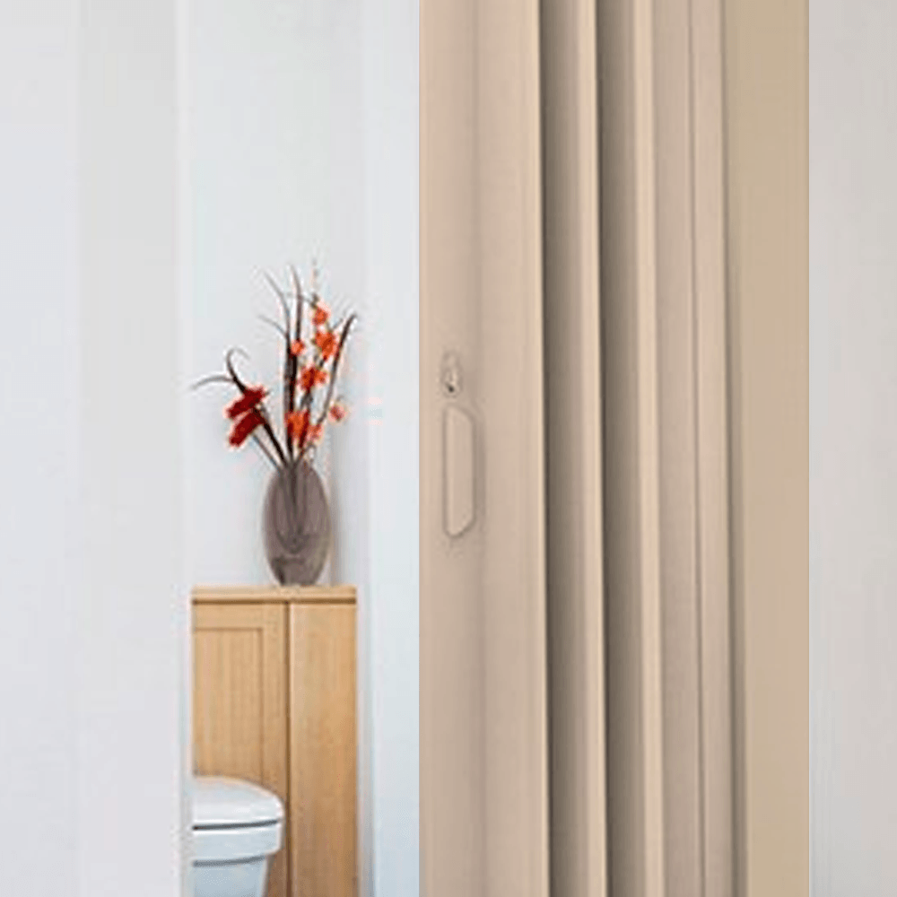 Porta Sanfonada Pratica Easy Lock 210×80 Bege Araforros Casashow Porta Sanfonada Pratica Easy Lock 210×80 Bege Araforros Casashow