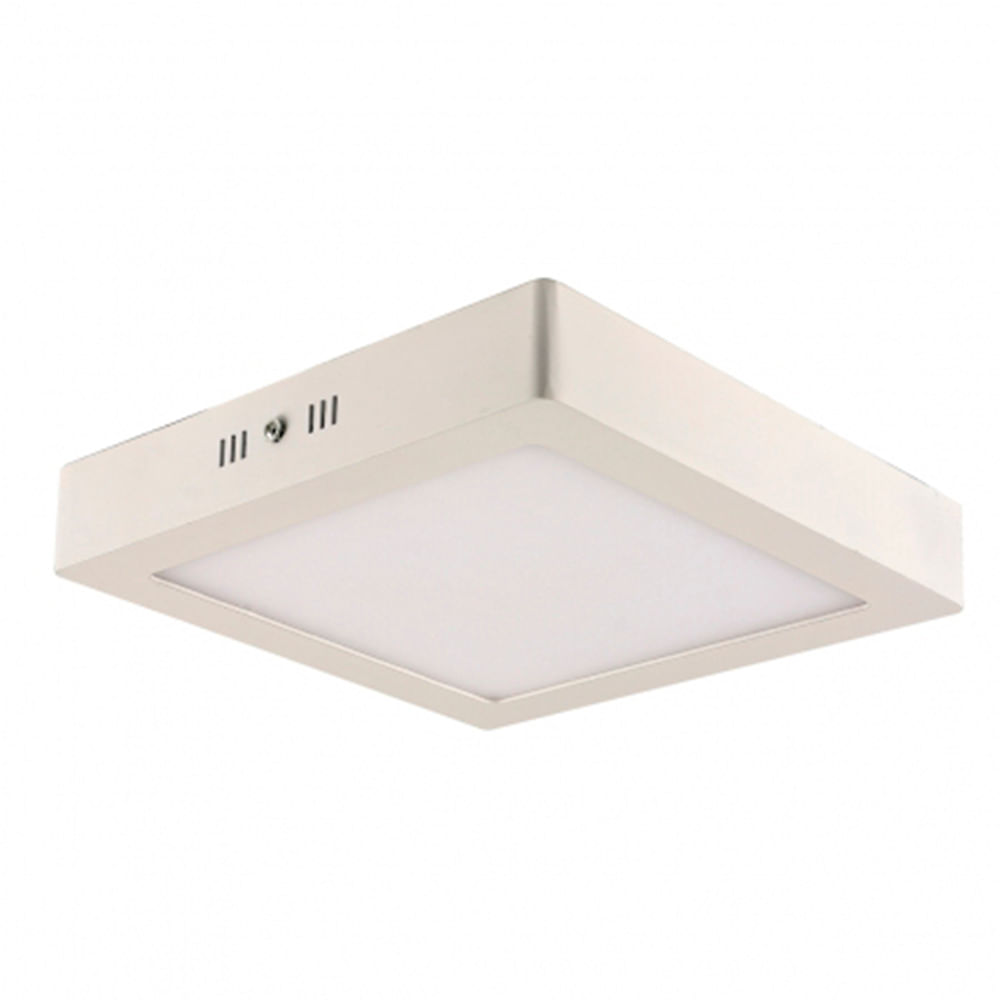 Painel De Led Sobrepor Blumenau Quadrado Branco Alum Nio 24w 29 Cm Painel De Led Sobrepor Blumenau Quadrado Branco Alum Nio 24w 29 Cm