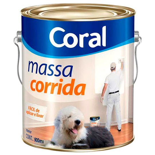 Massa Corrida Dulux Coral 900 ml