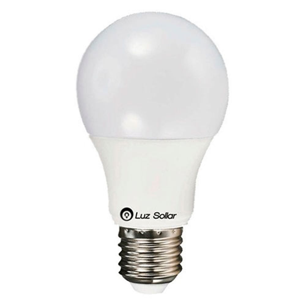 Lâmpada de LED Luz Sollar Bulbo A60 12W 6500K Bivolt