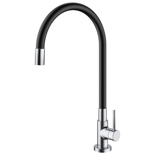 Torneira-Cozinha-Mesa-Bica-Alta-Docolspice-Cromado-Black