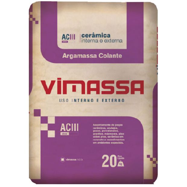 Argamassa-Vimassa-Colante-ACIII-Cinza-20-kg