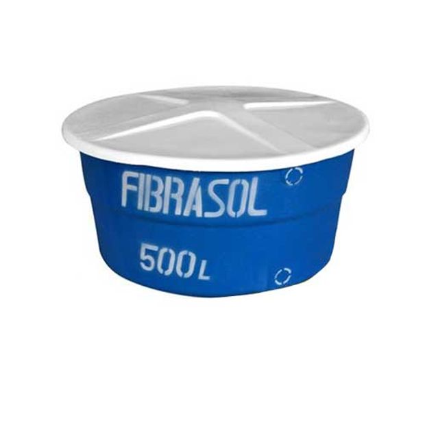 Caixa D’ Água Fibrasol Polietileno 500 L