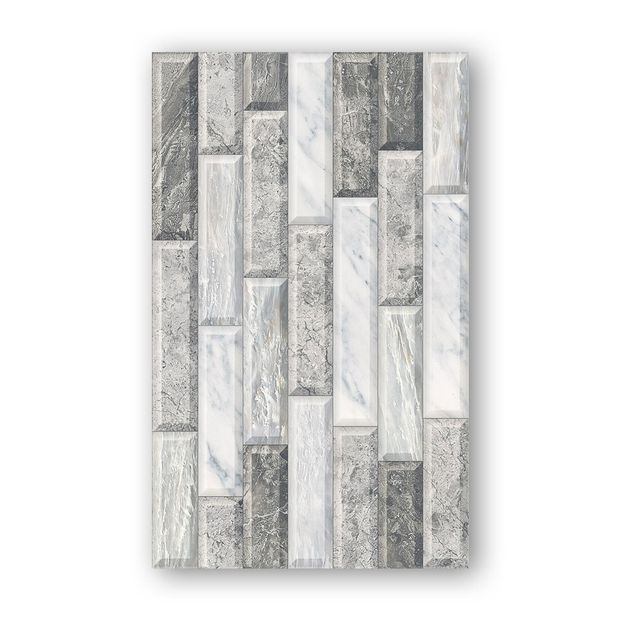 Revestimento Jgrês Mármore Brilhante HD Cinza 34x60 cm Tipo A | FORMIGRES | Clic da Obra
