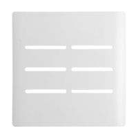 Placa-4x4-6-Interruptores-Horizontal-Dicompel-Branco-Brilhante