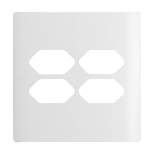 Placa-4x4-4-Tomadas-Horizontal-Dicompel-Branco-Brilhante