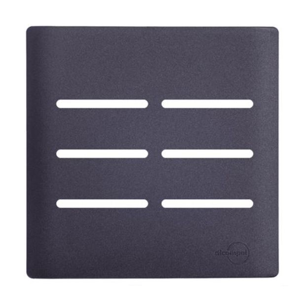 Placa-4x4-6-Interruptores-Horizontal-Dicompel-Preto-Grafite